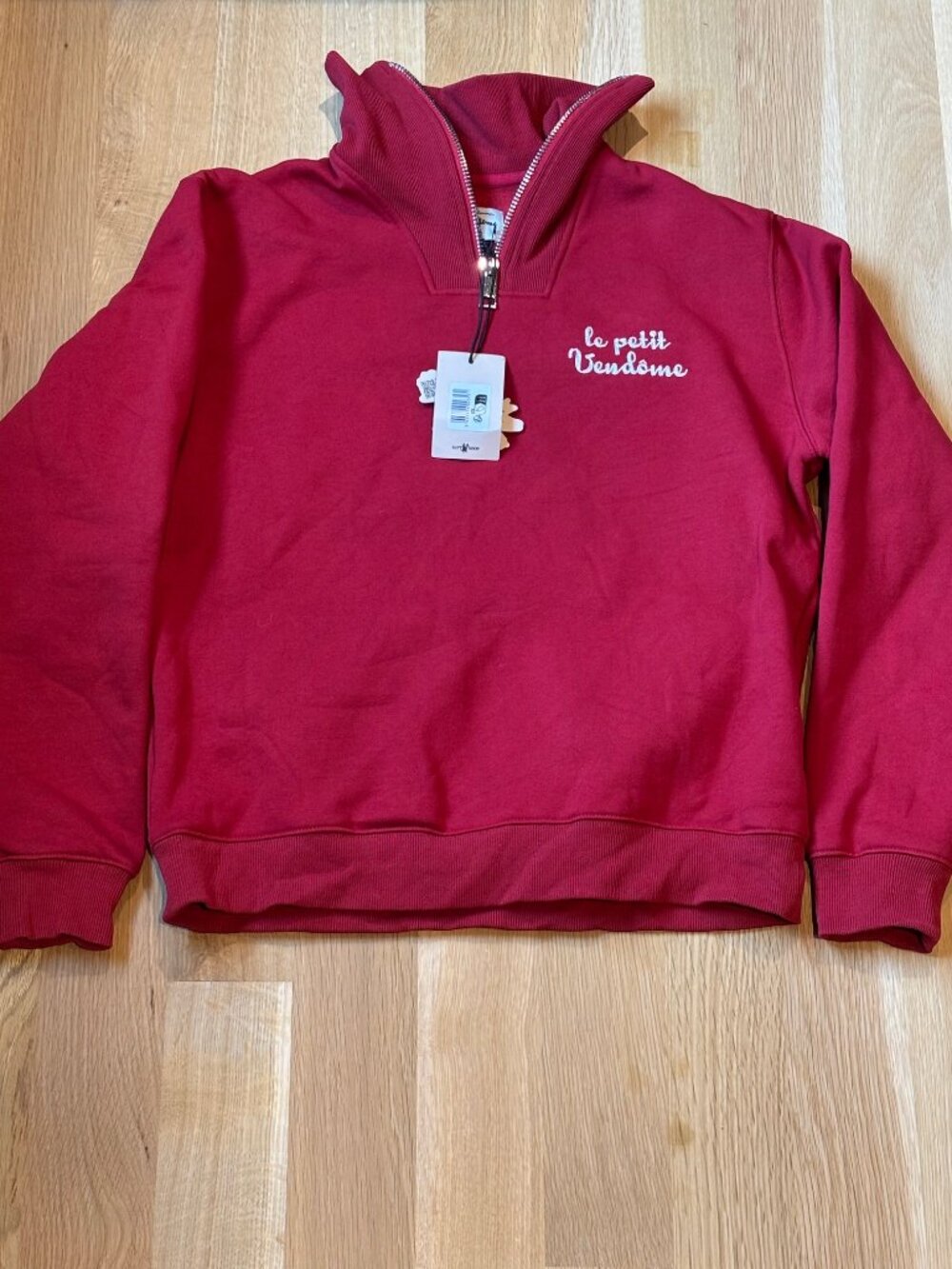 Never Worn! Zip Neck Jumper